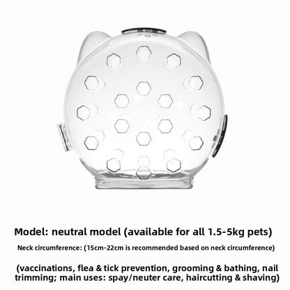 Adjustable Pet Safety Mask for Grooming